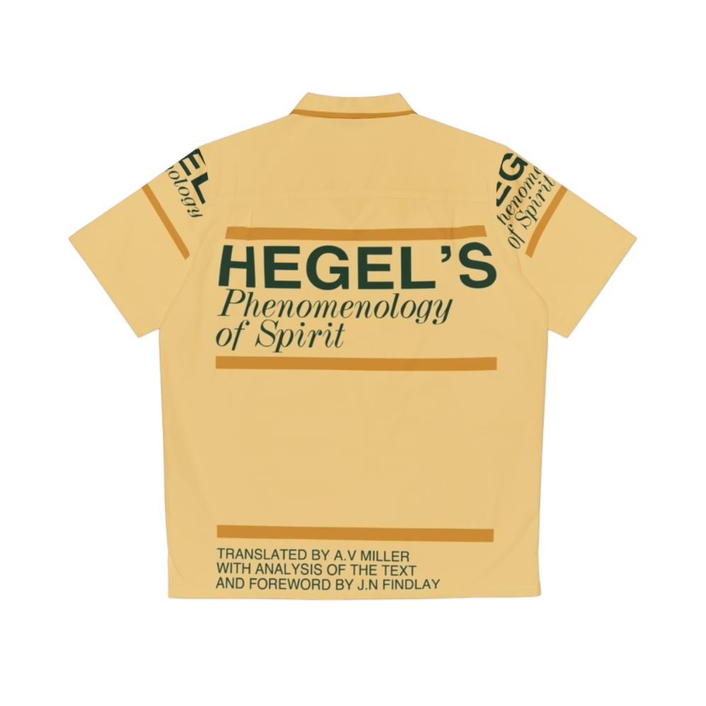 Hegel's Phenomenology of Spirit Hawaiian Shirt - Back