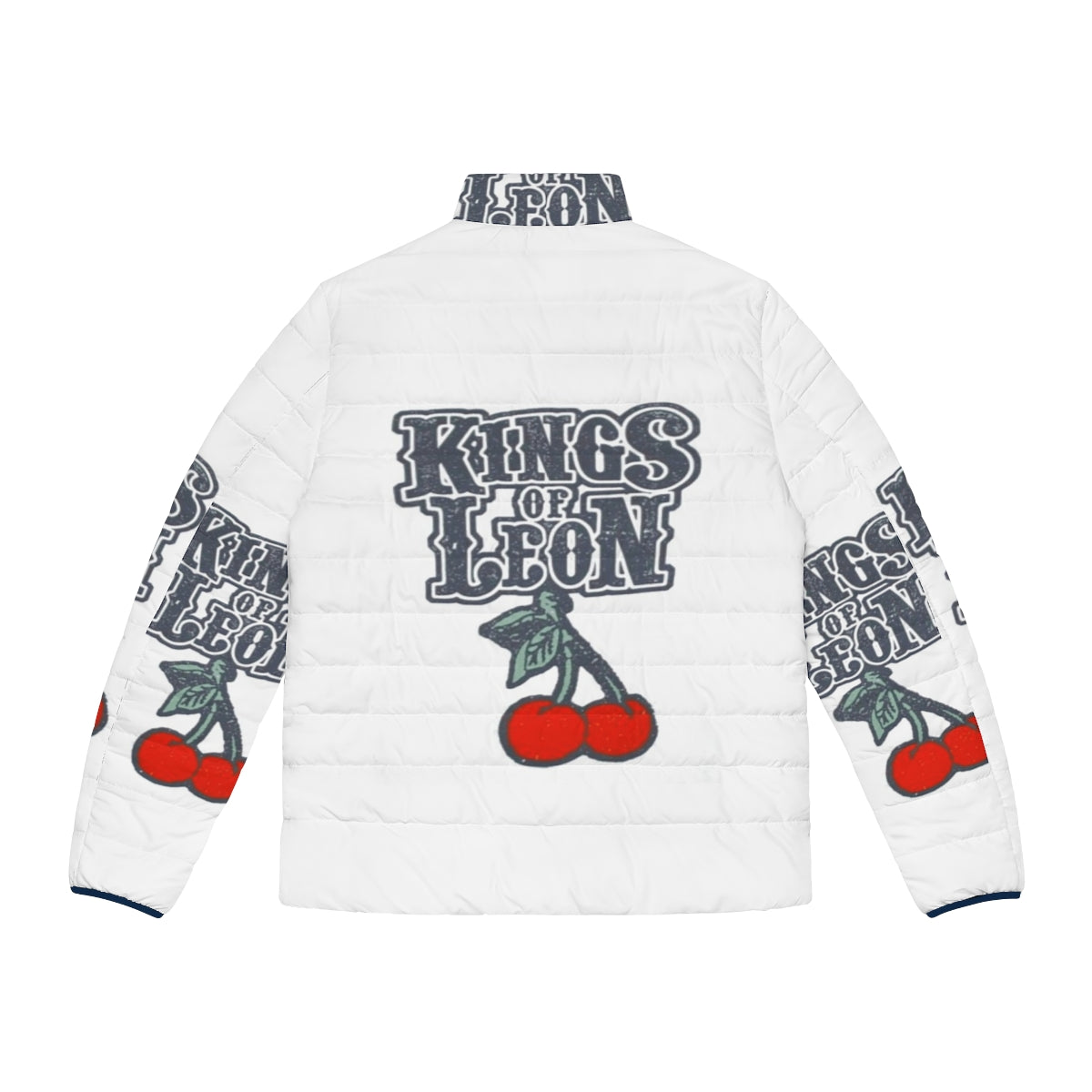 Kings Of Leon Puffer Jacket - Indie Rock Band Merchandise for Music Lovers - Back