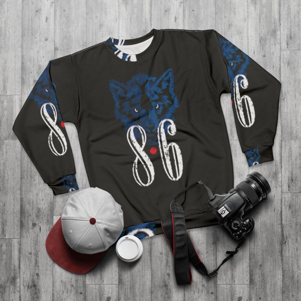 Beer 86 Graphic Sweatshirt - flat lay