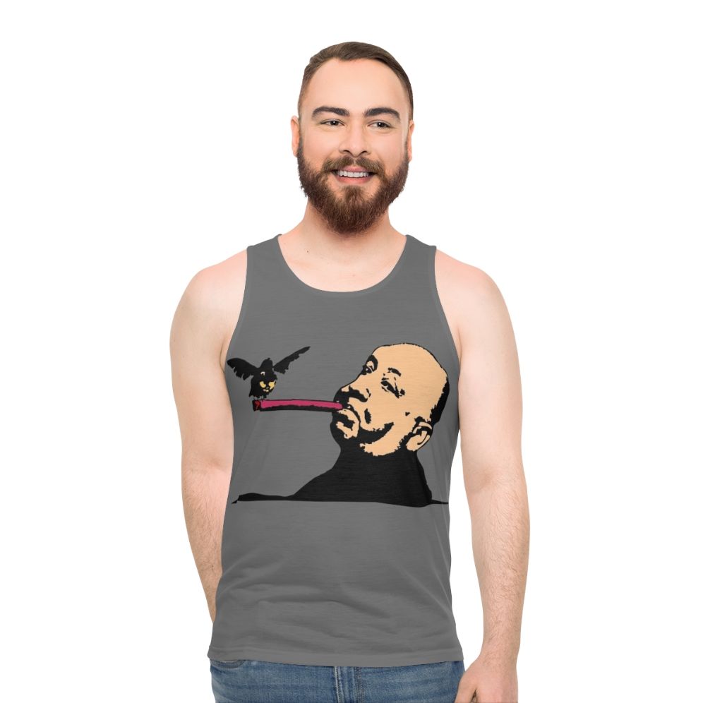 Alfred Hitchcock Unisex Movie Tank Top - men