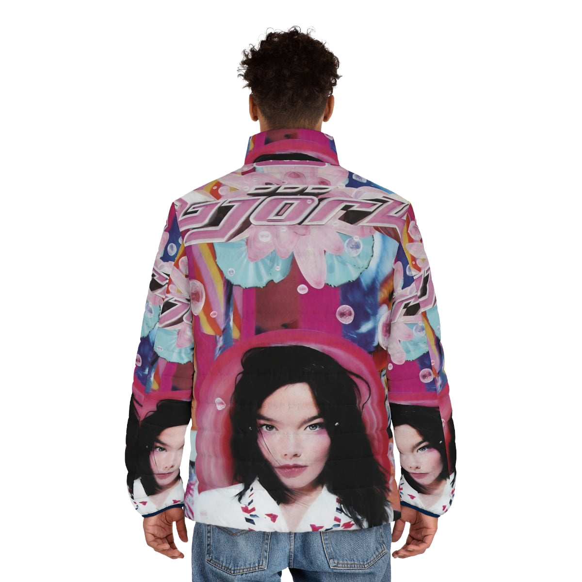 Björk Post Puffer Jacket, a stylish and warm icelandic-inspired puffer jacket - men back