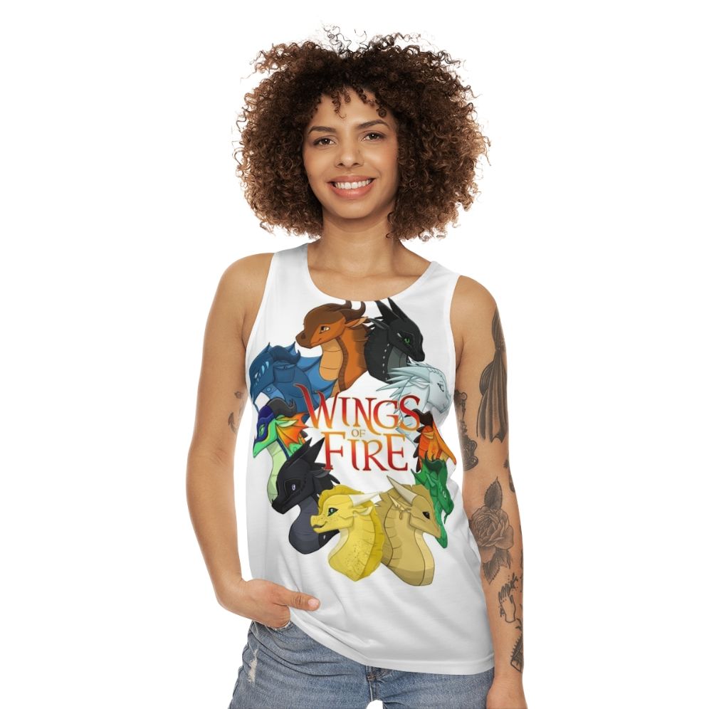 Wings of Fire Unisex Dragonet Tank Top - women