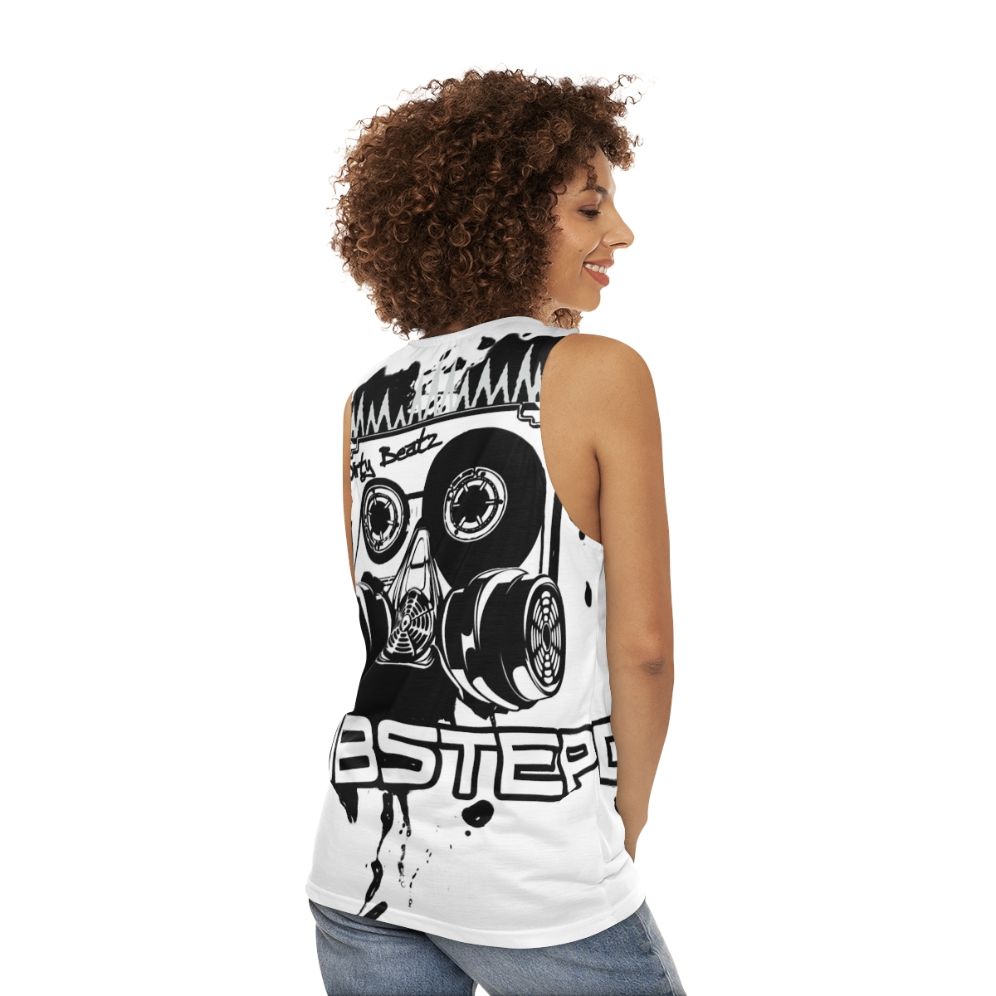 Dubstep Unisex Tank Top - women back