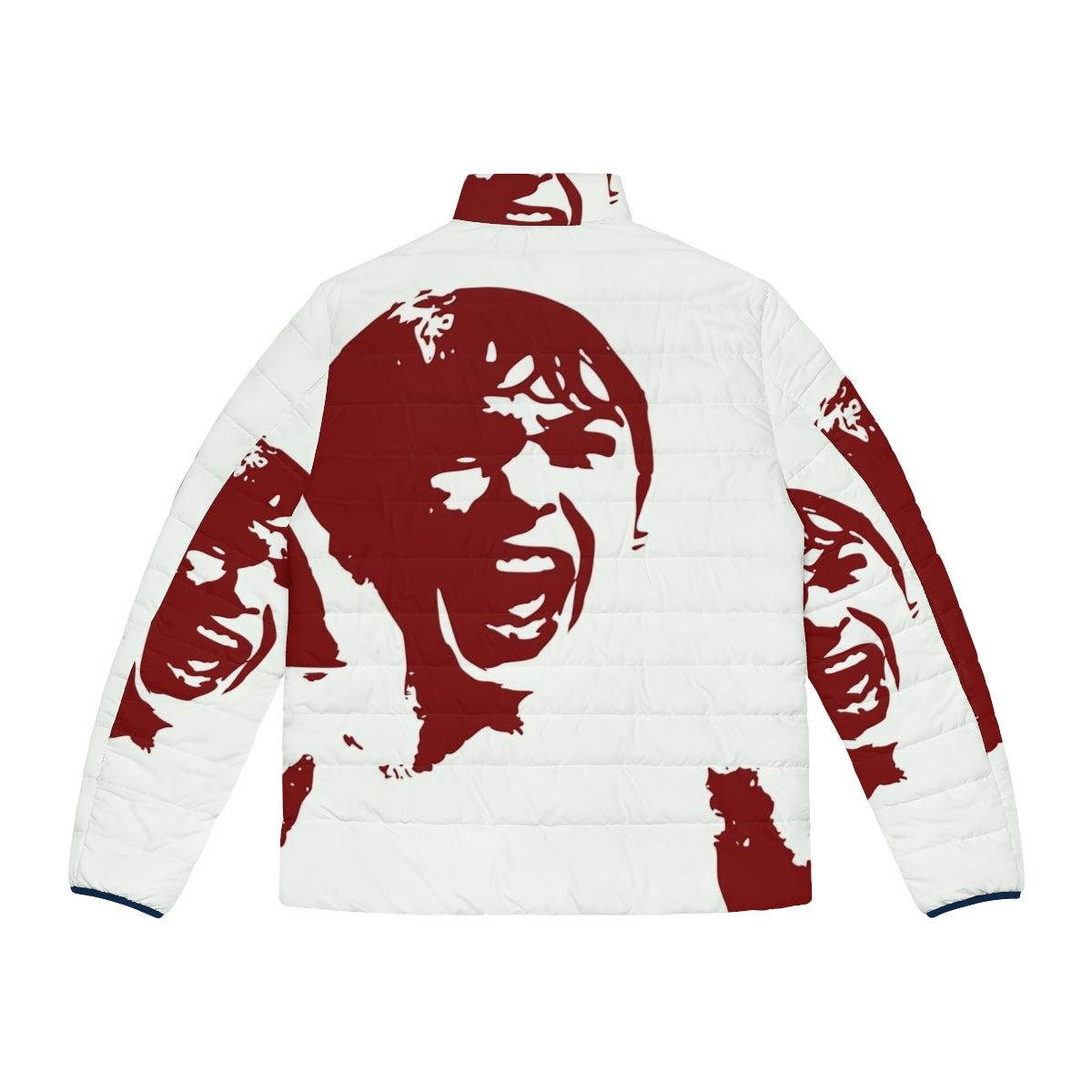 Psycho Puffer Jacket featuring a Hitchcock movie-inspired design - Back