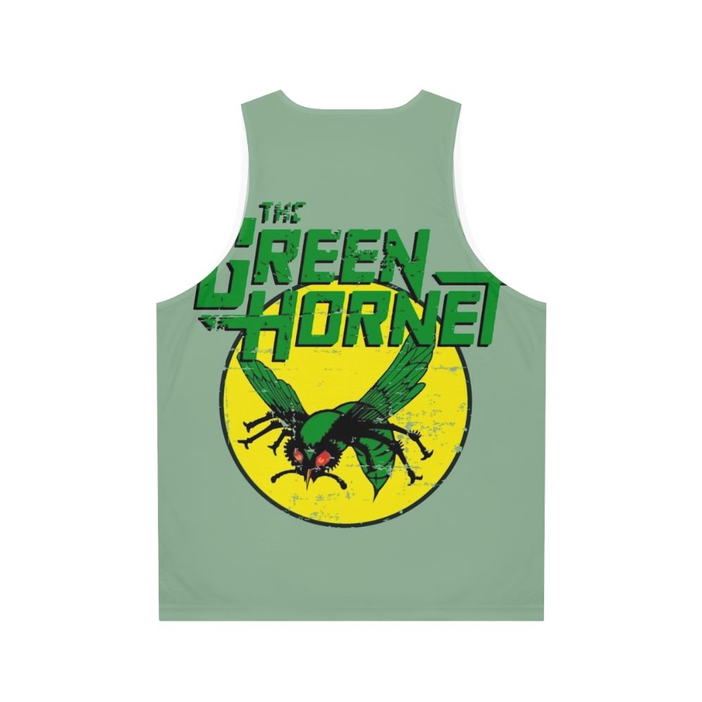 Retro The Green Hornet Unisex Tank Top - Back