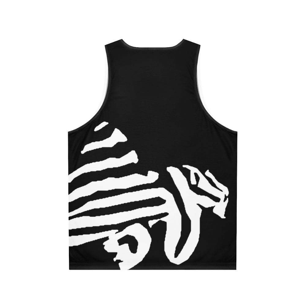 Zebra Pleco Unisex Tank Top - Back