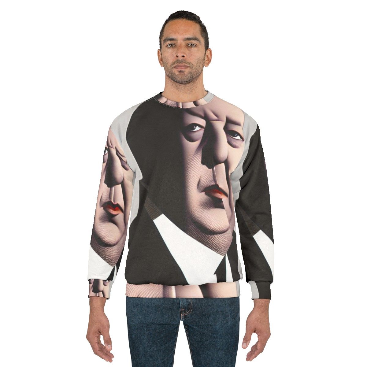 Alfred Hitchcock Portrait Sweatshirt - men