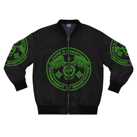 Peter Steele Type O Negative Gothic Metal Bomber Jacket for Music Fans