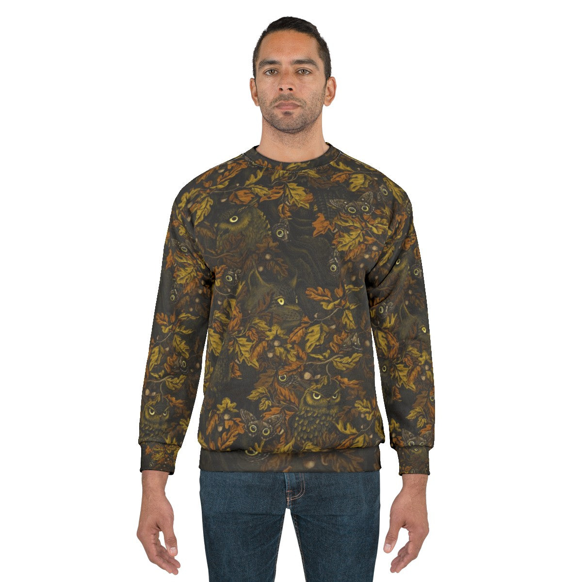 Cozy Fit in Burnt Sienna Autumn Inspired Sweatshirt - men