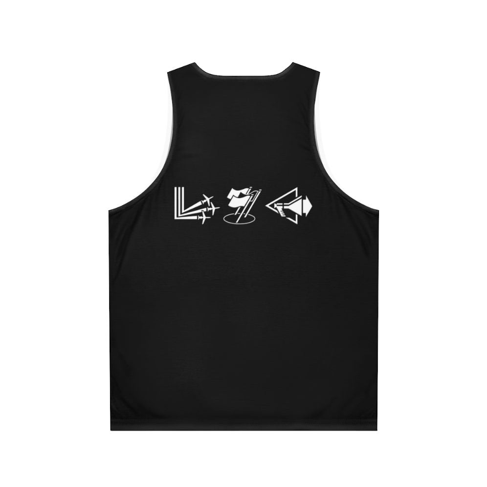 Depeche Mode Inspired Black Celebration Unisex Tank Top - Back