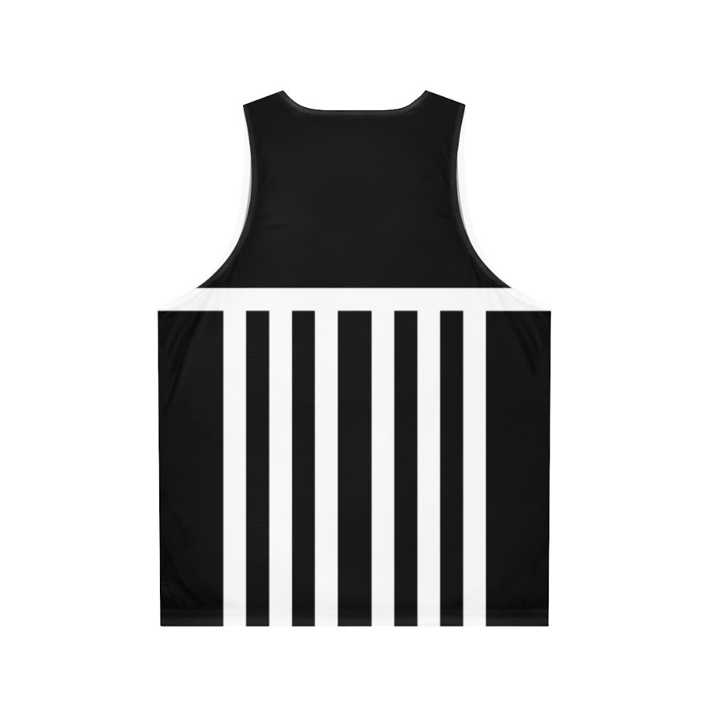 Port Adelaide Prison Bars Unisex Tank Top - Back