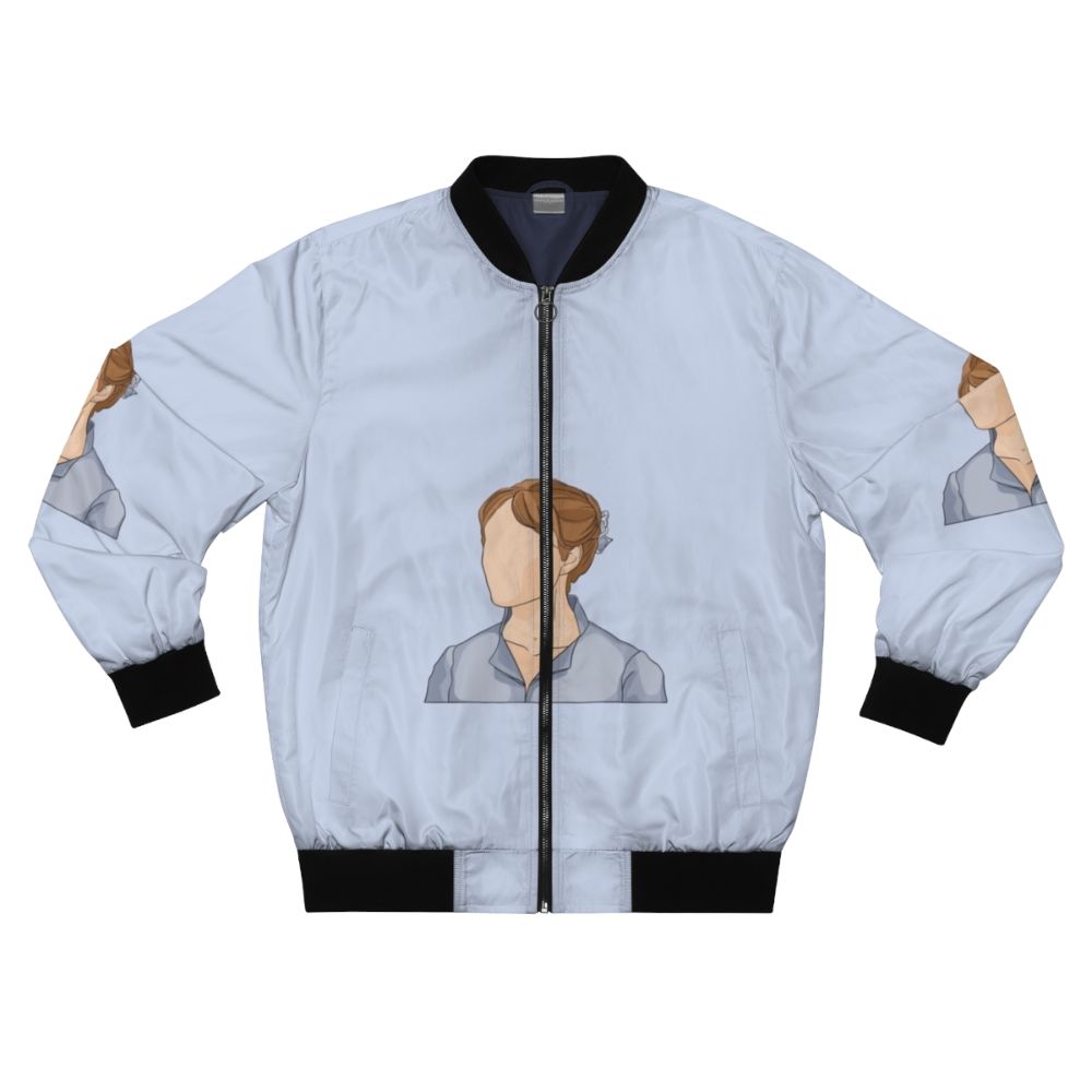 Bridgerton Daphne Bridgerton Baby Blue Bomber Jacket