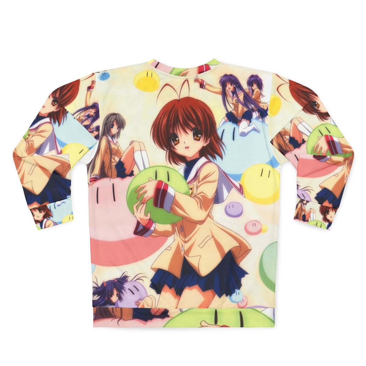 Clannad Anime Nagisa Furukawa Inspirational Sweatshirt - Back