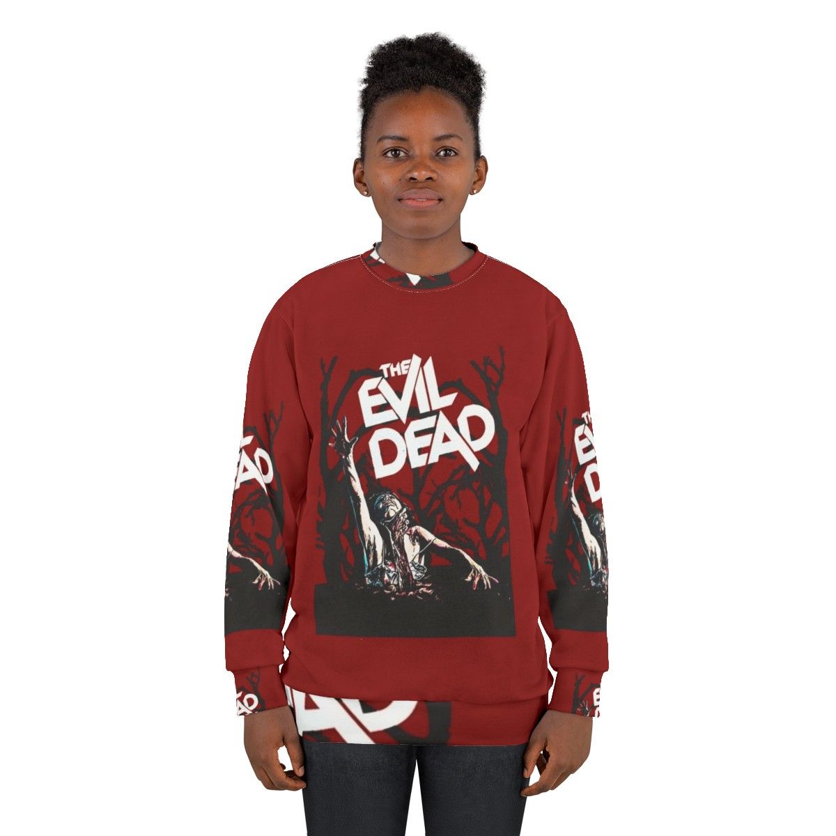 Evil Dead Sweatshirt featuring Ash Williams and the Boomstick - women