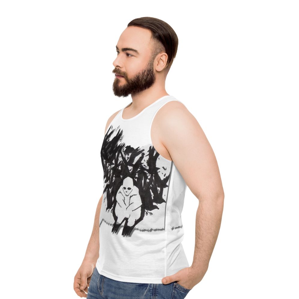 Unisex AJJ (Andrew Jackson Jihad) Tank Top - men side