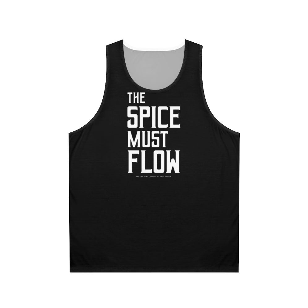 Dune The Spice Must Flow Unisex Tank Top