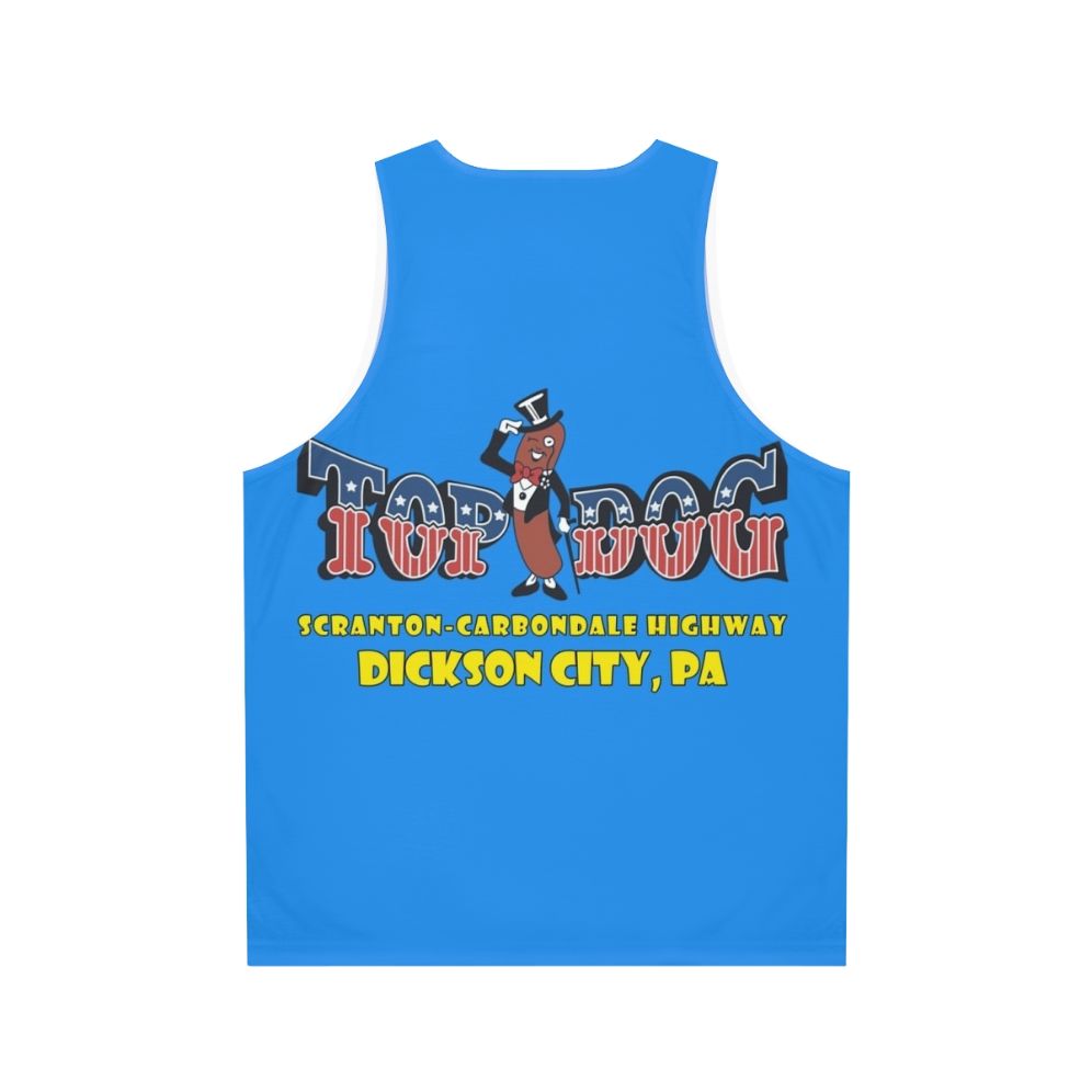 Top Dog Arcade Dickson City Unisex Tank Top - Back