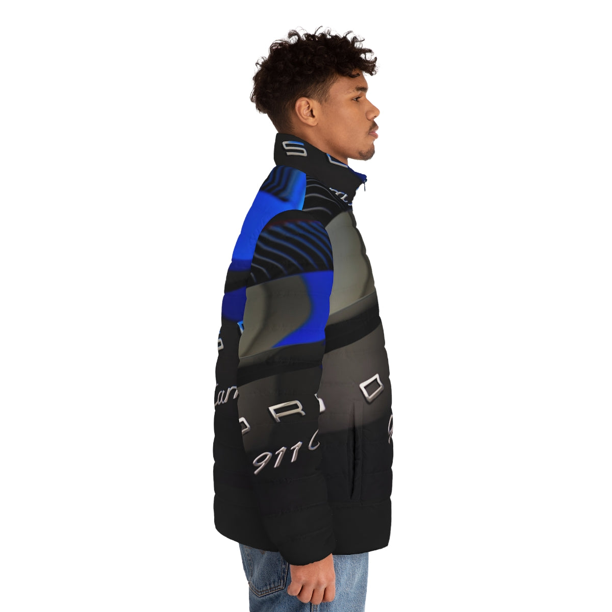 911 Carreras Puffer Jacket with sporty and stylish design - men side right