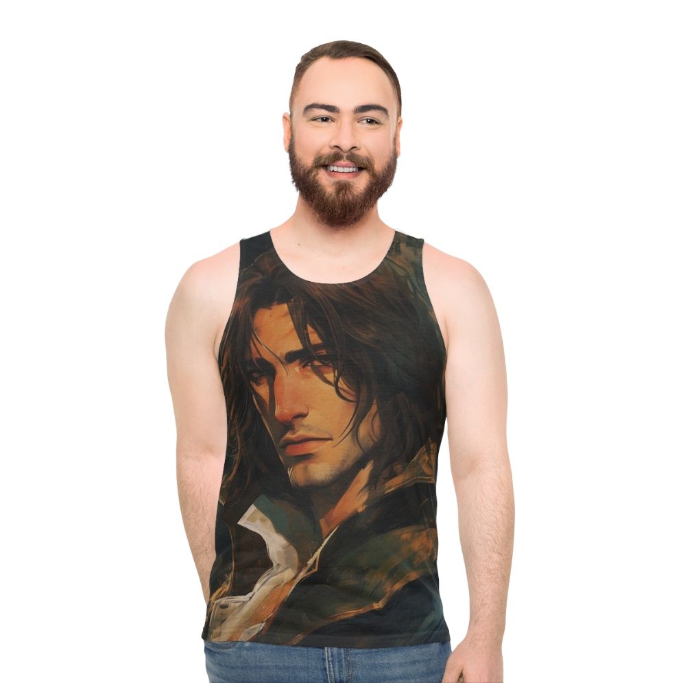 Trevor Belmont Castlevania Unisex Tank Top - men