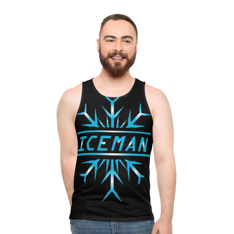 Gerwen Price Iceman Unisex Darts Tank Top - men