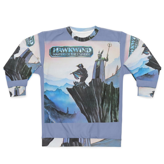 Hawkwind Masters of the Universe retro 1970s psychedelic rock sweatshirt