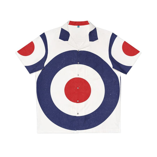 Mod 60s Pop Art Target Hawaiian Shirt