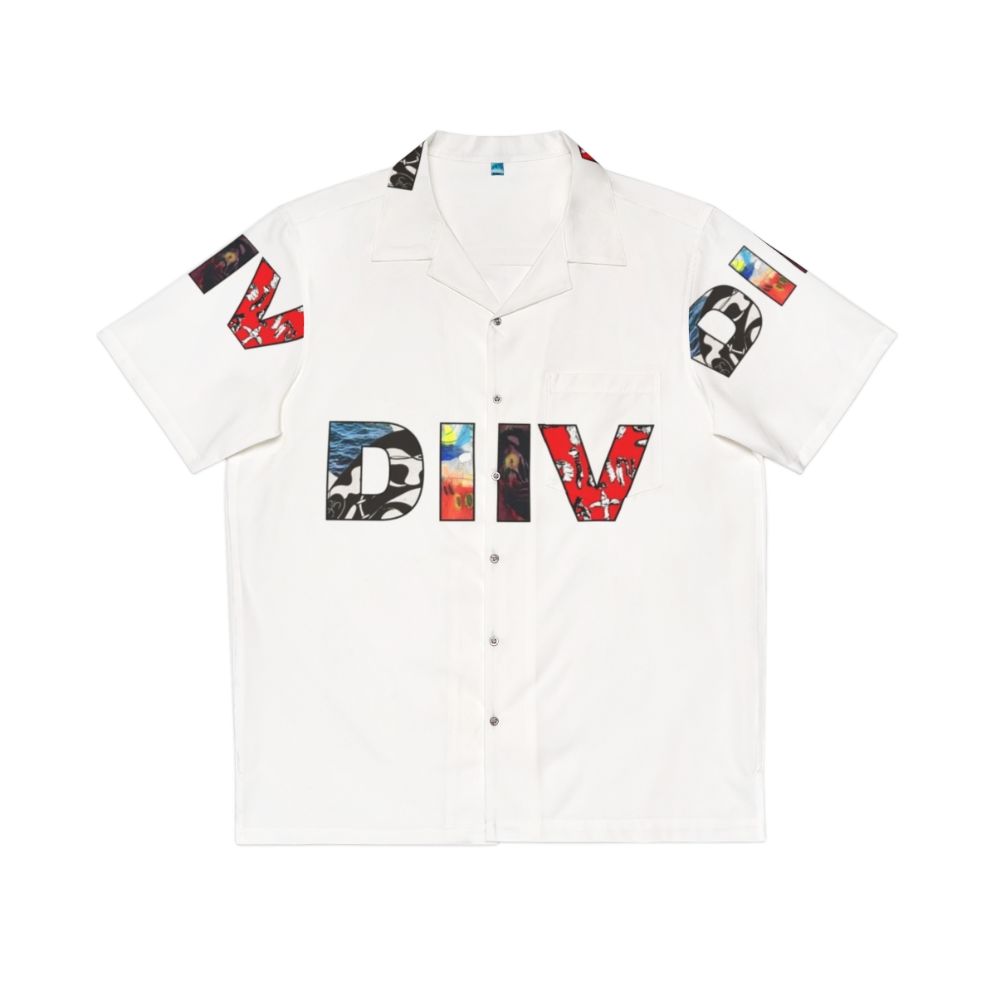 Diiv Hawaiian Shirt with Shoegaze and Dream Pop Inspired Design