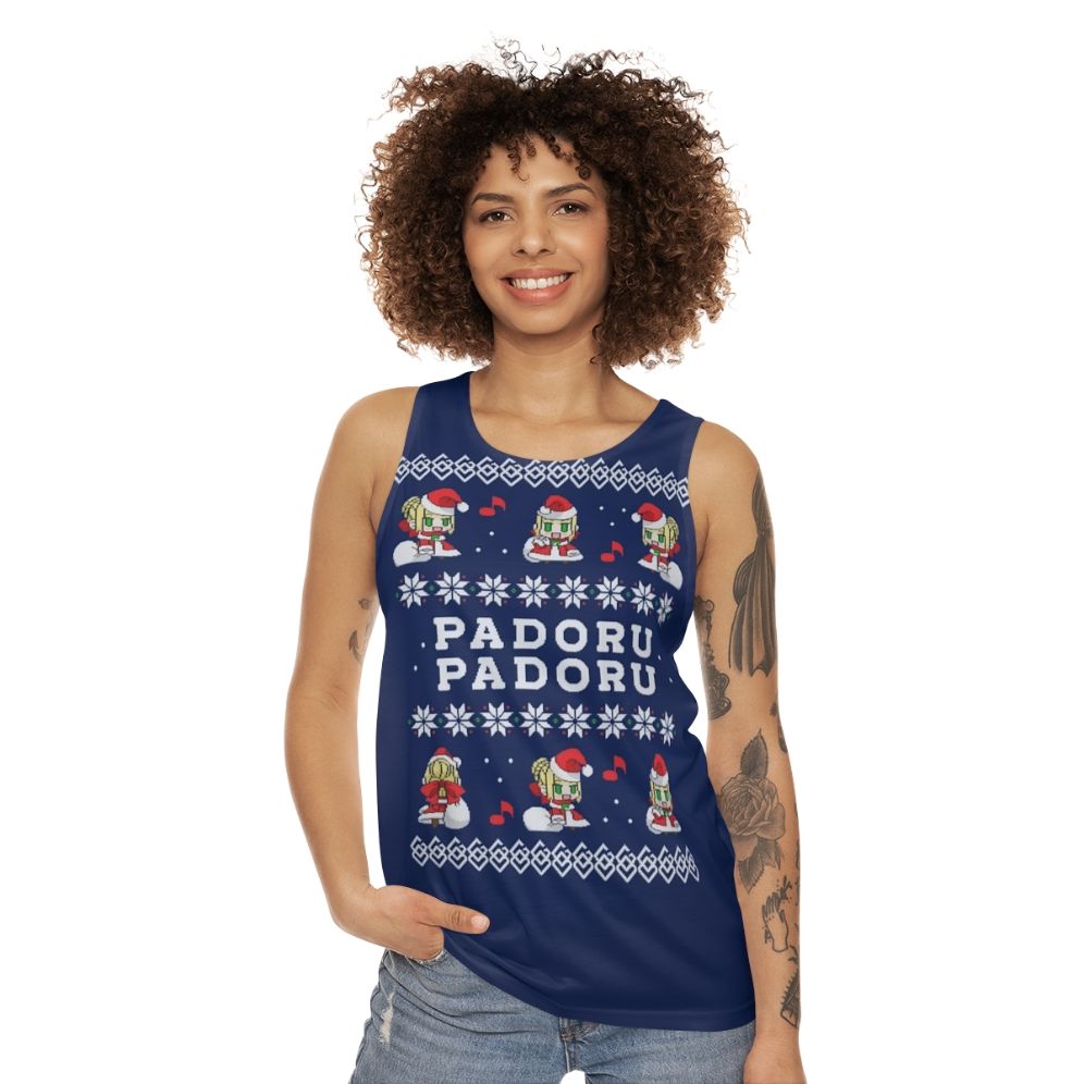 Padoru Padoru Anime Unisex Tank Top - women