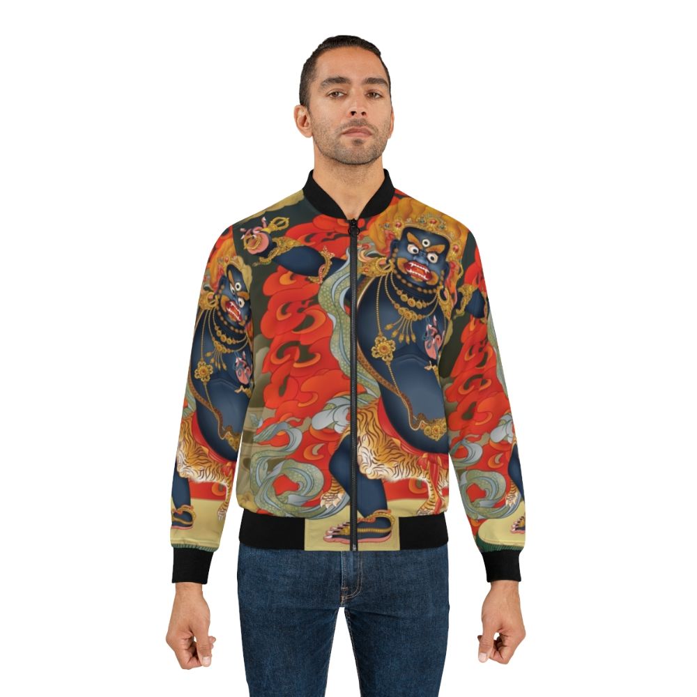 Vajrapani-inspired bomber jacket for men and women - Lifestyle