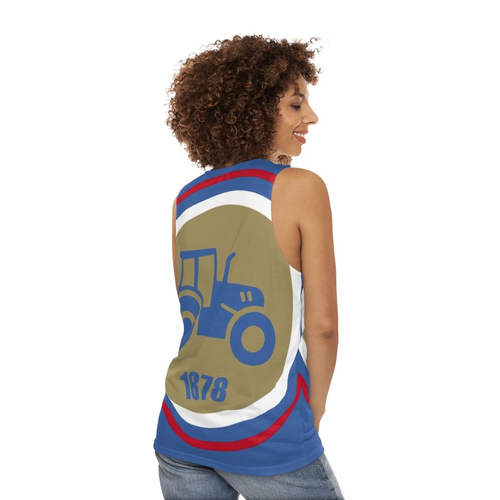 Unisex Ipswich Town FC "Tractor Boys" Tank Top - women back