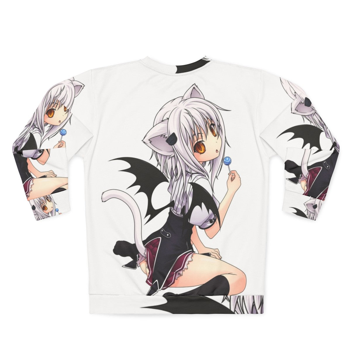 High School DxD Koneko Toujou Anime Sweatshirt - Back