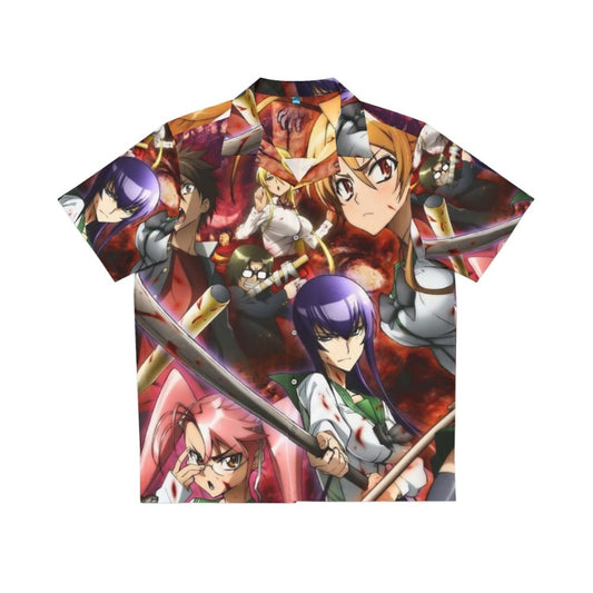 High School Of The Dead Anime Hawaiian Shirt