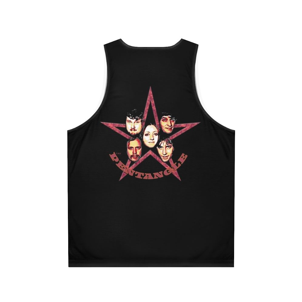 Unisex Pentangle Band Psychedelic Folk Music Tank Top - Back