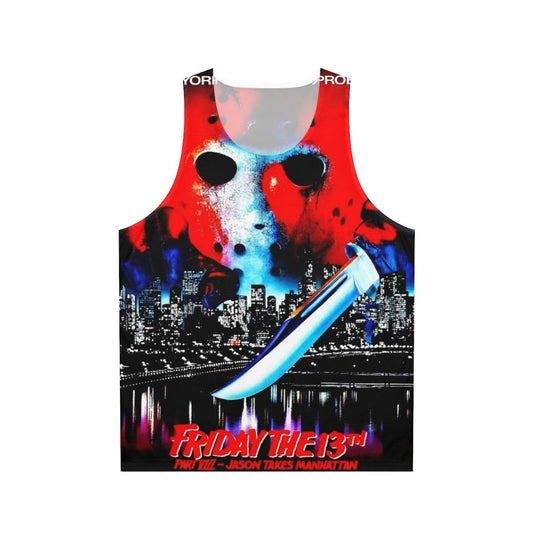 Jason Takes Manhattan Horror Movie Unisex Tank Top