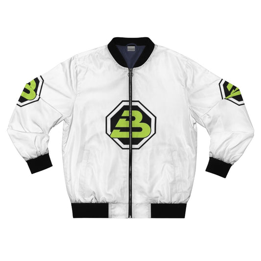 Blacktron Bomber Jacket with Lego Spaceman and Blacktron Logo