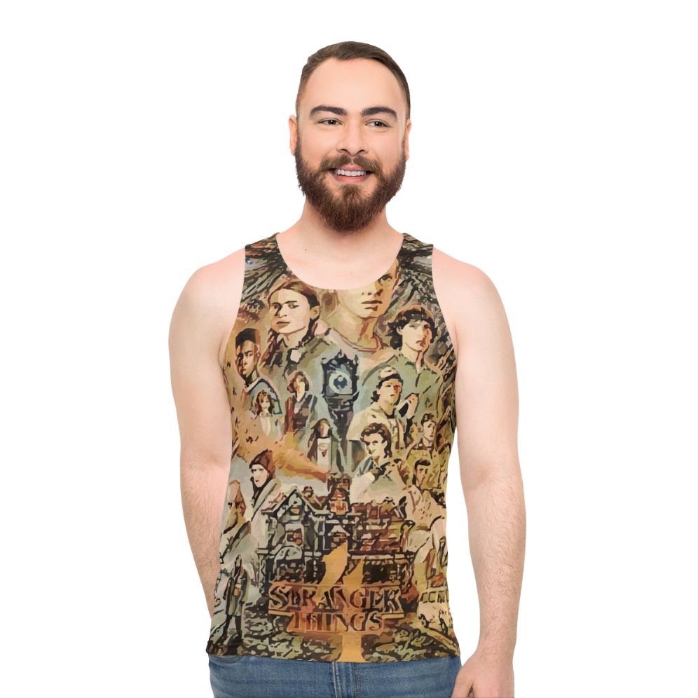 Unisex Stranger Things Tank Top - men