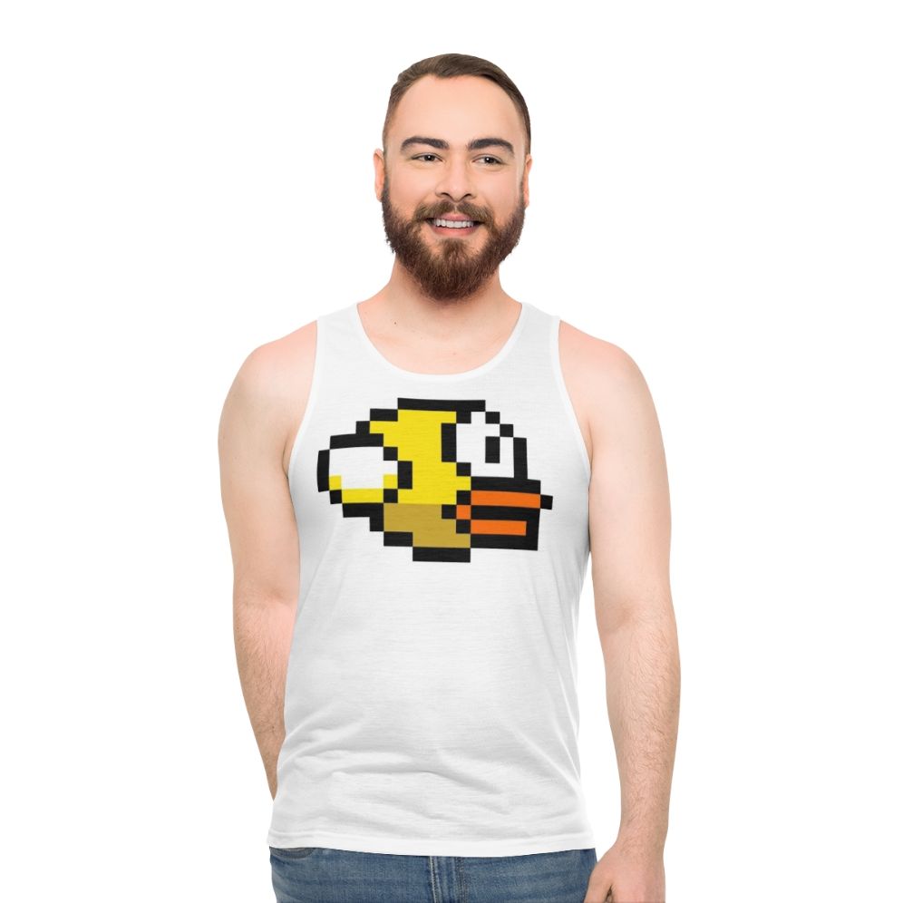 Flappy Bird Unisex Tank Top - men