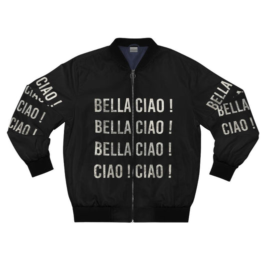 Bella Ciao bomber jacket inspired by the popular Netflix series La Casa de Papel