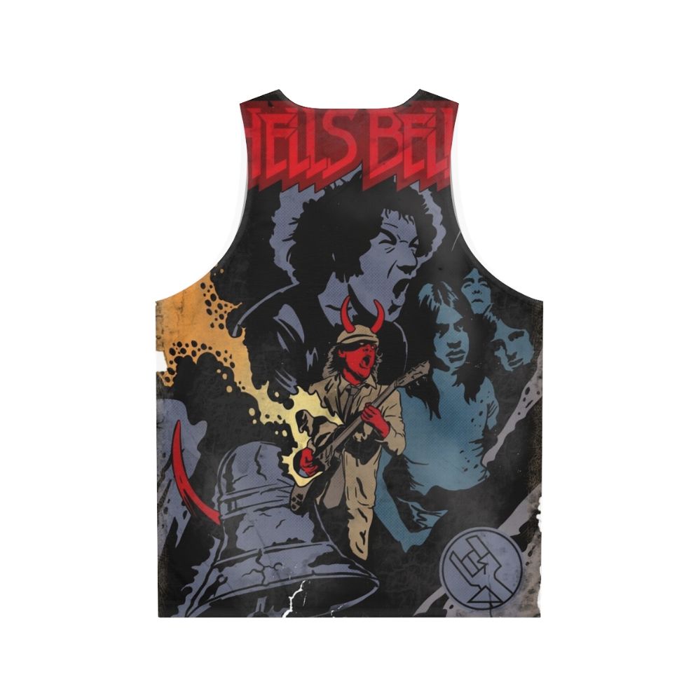 Hells Bells Comics Unisex Tank Top - Back