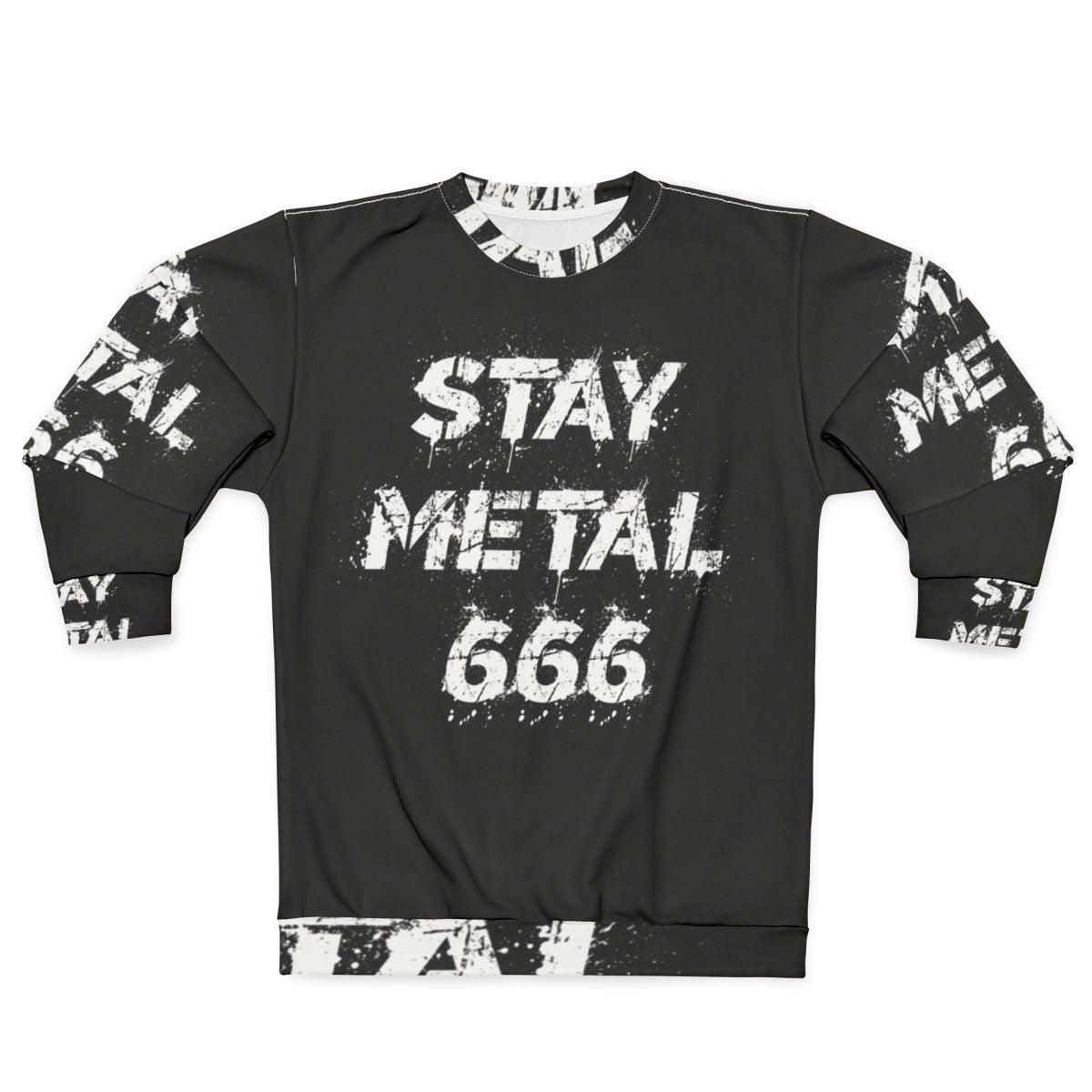 Heavy Metal Black Death Thrash Sweatshirt