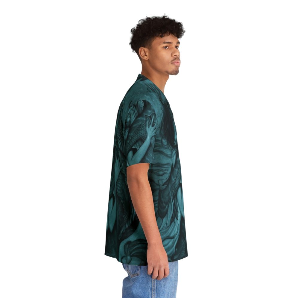 The Shape of Water Inspired Science Fiction Hawaiian Shirt - People Pight