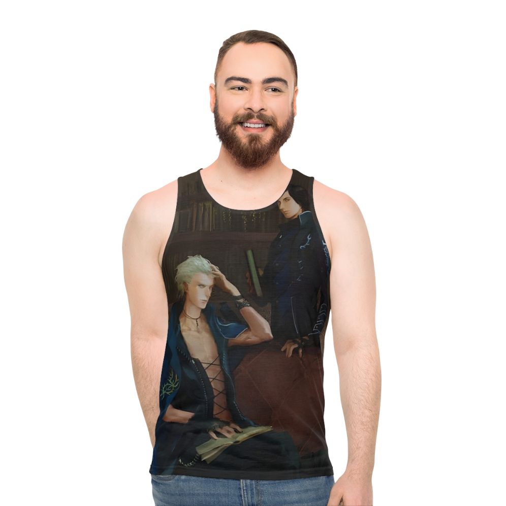 Devil May Cry inspired unisex tank top - men