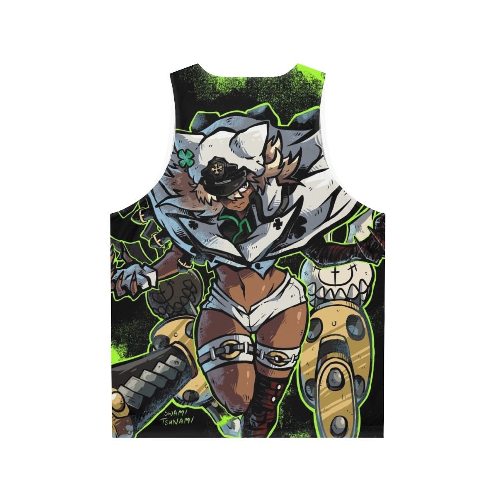 Unisex Anime Guilty Gear Strive Ramlethal Tank Top - Back