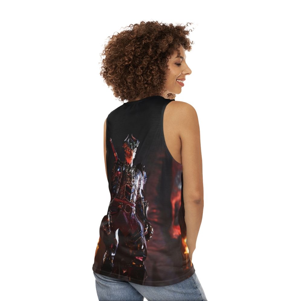 Baldurs Gate 3 Unisex Tank Top - women back