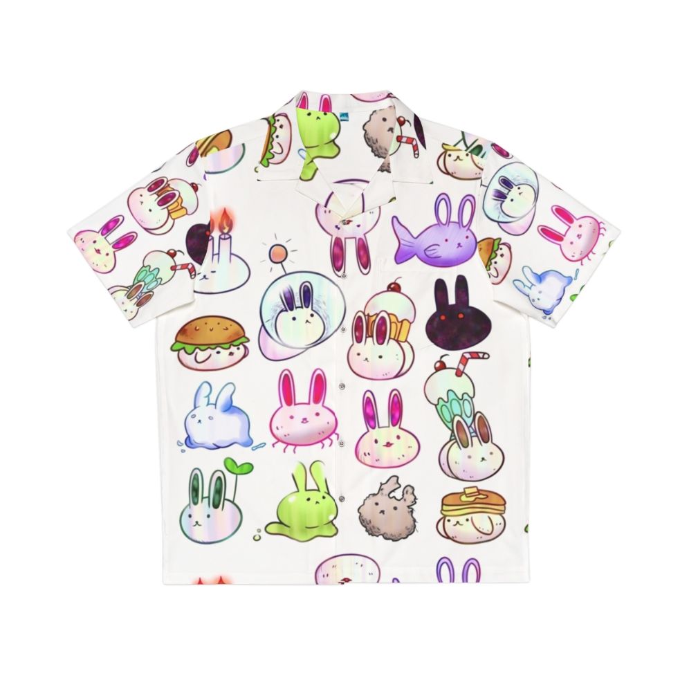 Omori Bunnies Anime Hawaiian Shirt