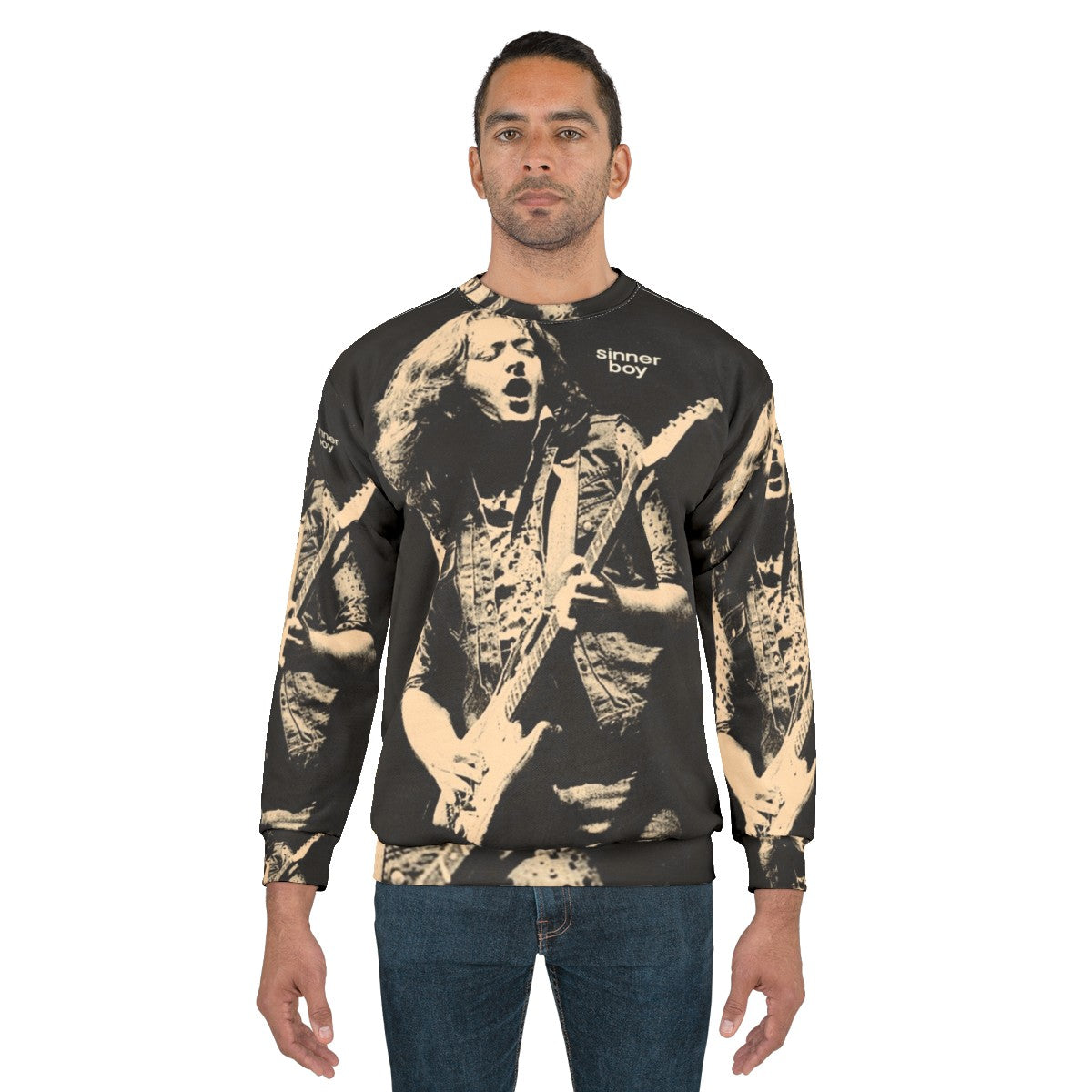 Sinner Boy Blues Rock Sweatshirt - men