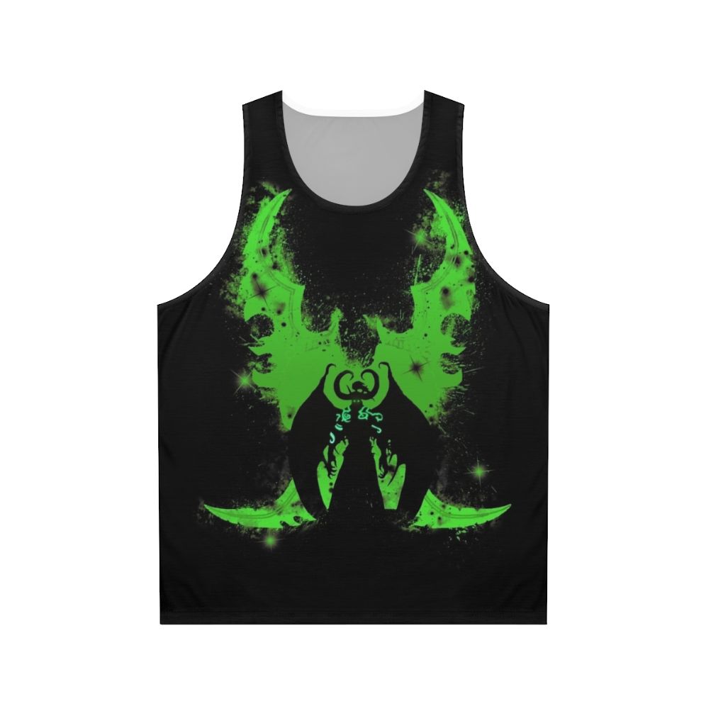 World of Warcraft Unisex Tank Top featuring Illidan Stormrage