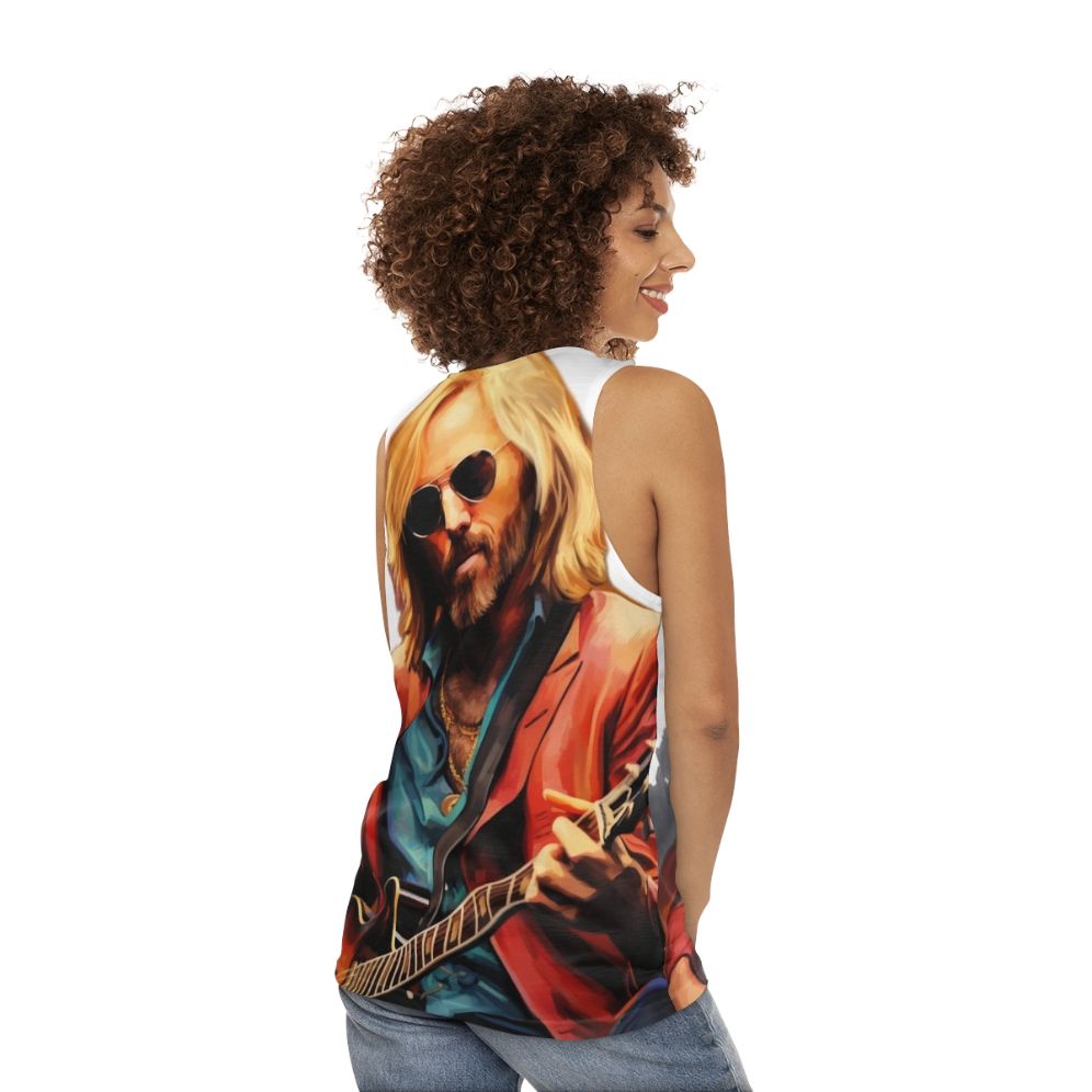 Tom Petty Unisex Tank Top - women back