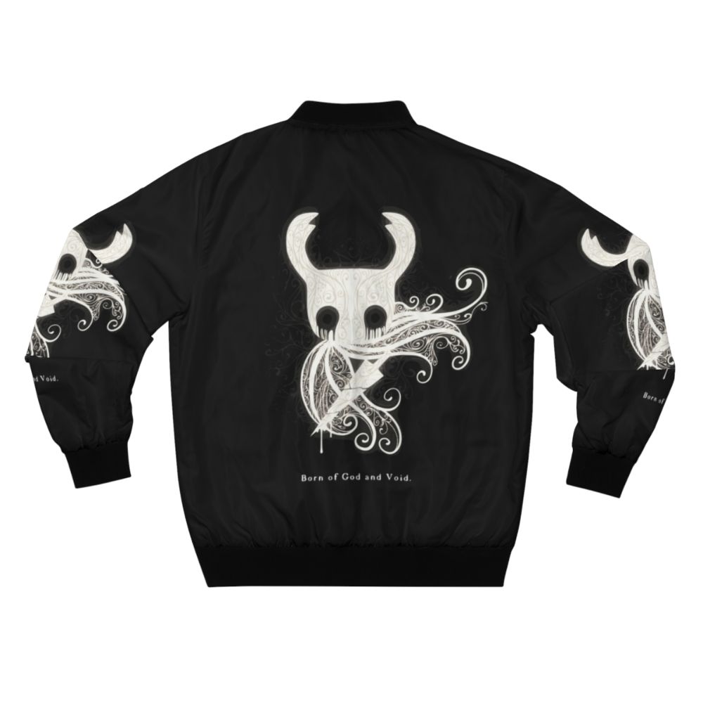 Hollow Knight "Born of God and Void" Bomber Jacket - Back