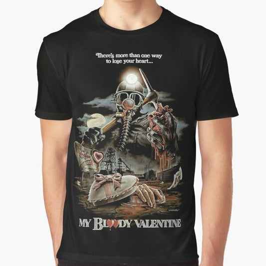 Anti-Valentine's Day T-shirt featuring the logo and artwork of the alternative rock band My Bloody Valentine